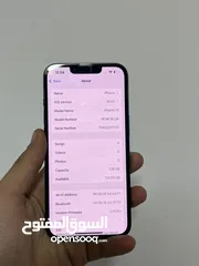  3 ايفون 13 128 جيجا  بطارية 92  الجهاز بحالة الوكاللة مش مفتوح ولا مصلح  السعر 280