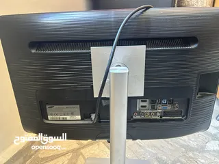  3 شاشة samsung /18.5 inch  تحكم بالبصمة / استعمال خفيف / مع ستاند ومدخل باور للشاشة