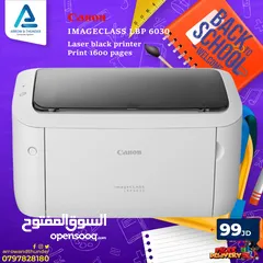  1 طابعة كانون ليزر Printer Canon Laser بافضل الاسعار