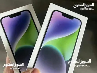  5 ايفون 14 بلس جديد كفالة الشرق الأوسط بسعر مميز