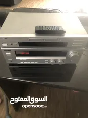  6 رسيفر مسرح منزلي Kenwood جديد مع DVD و ريموته 6 سماعات