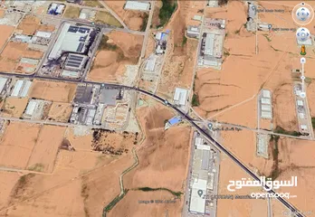  1 قطعة ارض صناعي للبيع - القسطل - عمان
