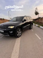  1 جيب جراند شيروكي اوفر لاند  موديل 2014 للبيع او البدل امكانية التقسيط