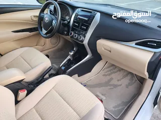  12 2019 Toyota Yaris 1.5L, GCC, Full Original Paints, 100% Accident free