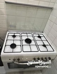  1 غاز مطبخ لون ابيض