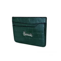  6 Men's wallet, Harrods cards, 100% genuine leather محفظة رجالي بطاقات هاردوز جلد اصلي طبيعي 100%