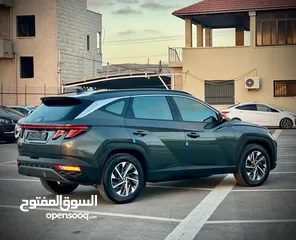  8 هونداي توسان/2022 فل الفل بدون فتحة سقف  2x4 ///240Hp بنزين + كهرباء  ( Haybrid) 1600cc