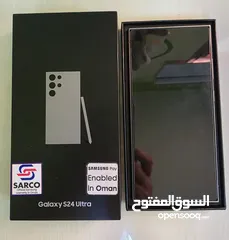  1 للبيع Samsung s24 ultra 512gb بحالة الوكالة