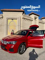  15 BMW X4 ام بكيج شركه ماطور 2000 بنزين توين تيربو . موديل 2015 ماشي 80000 فقط عداد حقيقي 4×4