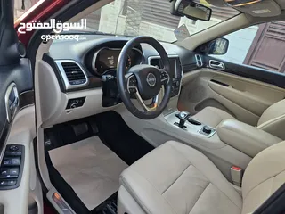  6 جيب جراند شيروكي موديل 2014 ليمتد بحالة الوكالة