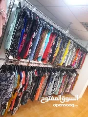  8 بضاعه محل ملابس اوربي جديده اللبيع كامل