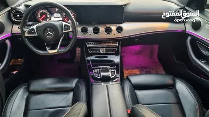  23 Mercedes benz - E200- AMG - 2017 مرسيدس بنز - فل اوبشن - دهان شركة