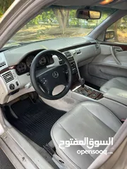  22 مرسيدس E200 2001 اليجانس كومبرسور