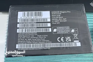  7 Honor Magic 6 Pro 5G 512 GB +12 GB RAM New Sealed !
