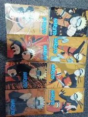  1 naruto manga 8 books