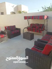  1 مراجيح ثلاثية وثنائية ورباعية واطقم رتان 5 و7 مقاعد واطقم كنب حديد قوية وعش البلبل حجم جامبو رائعة