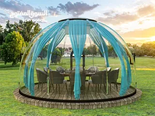  3 Dome Tent, Resort Tent, Garden Tent