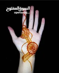  7 رسم حنة احترافي (الخدمة المنزلية متوفرة)