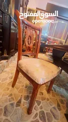  7 طاوله سفره 6كراسي