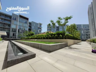  1 2 BR Beautiful Corner Apartment in Al Mouj – for Rent