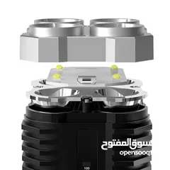  11 كشاف لوكس رباعي مصباح يدوي LED محمول مع ضوء جانبي ضد الماء شحن