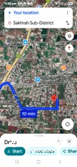  2 ارض للبيع في عبين السعر كامل القطعه