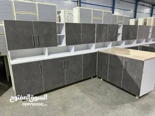  2 كاونترات خشب mdf مترين مع سنك مترو20 عرض خاص