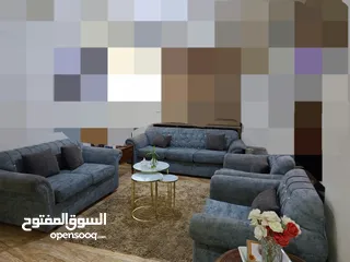  1 طقم كنب خشب زان