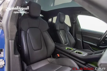  7 Porsche Taycan Turbo 2021 dual motor   كهربائية بالكامل  Full electric