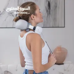  4 جهاز تدليك الرقبة الذكي يو نك سمارت من آريس لاسلكي البطارية 1500 أمبير 3 اوضاع والتسخين شامل التوصل