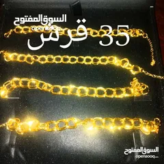  4 شروة خواتم واساور ذهب ايطالي