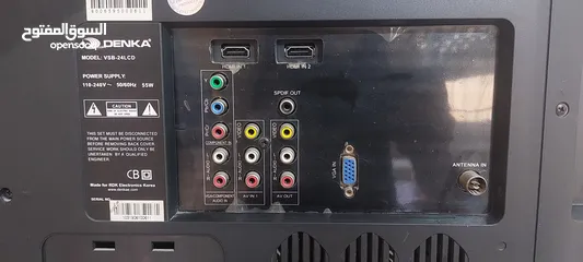  3 شاشة DENKA LCD (24انش) للبيع