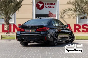  4 BMW M5 Competition M-Sport 2020 GCC under Agency Warranty and Service Contract