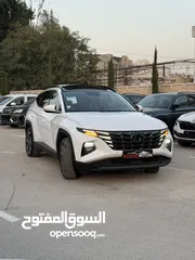  3 هونداي توسان ترخيص 2022 محرك 1600 هايبرد plug in/يقطع على الشحنه 65 كيلو متر  271 حصان