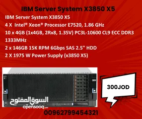  1 IBM Server System & HP Servers