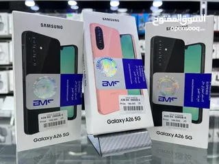  1 جهاز اخو الجديد Samsang A26 128g/256 كامل اغراضو