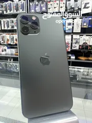  4 Used Iphone 11 pro (256GB)  ايفون 11 برو مغير بطارية جديد مع كرتونة الجهاز