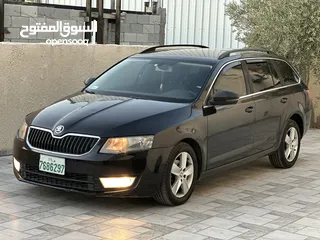  4 سكودا اوكتافيا ستيشن ترخيص 2014 جير اتماتيك ماطور 1600 تيربو ديزل