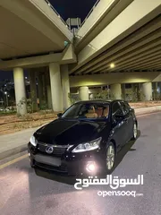  1 لكزز. ct.        2012.      فحص 7 جيد مالك اول وارد ورابا  فل كامل عدا الفتحه  الاضافات حساسات أمامي