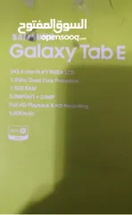  2 Samsung galaxy tab E
