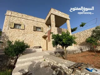  1 مزرعه للبيع في عجلون شمال شرق القلعه طريق مار الياس