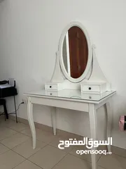  4 طاوله مكياج من ايكيا Ikea table and mirror