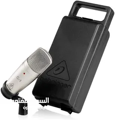  5 Behringer C-1 Professional Large-Diaphragm Studio Condenser Microphone ميكرفون ت