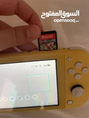  17 nintendo switch lite only used twice. نينتندو سويتش ليت، فقت مستعملة مرتين.