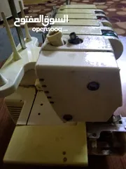  4 ماكينة خياطة وحبكة نوع سنجر صناعة يابانية  ب 50