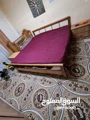  1 غرفة نوم خشب زان
