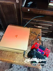  9 Playstation 4 Slim Gold Edition بلاستيشن 4 مهكر