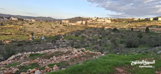  23 800متر طابوا فلسطيني في اجمل موقع بالكفريات واطلالة مميزةمنطقة( b)صالحة للبناء