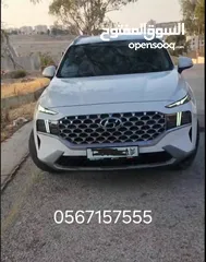  1 هنداي سنتافي  2020 ترخيص 2020  4/2 عداد 56 الف  2200cc