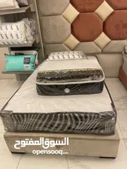  6 فرشات فندقية زمبركية مكفولة 8سنوات
